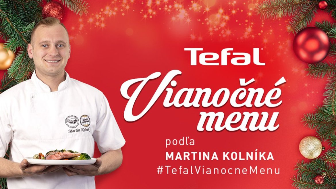 Vianočné menu podľa šéfkuchára Martina Kolníka - recepty #tefalvianocnemenu